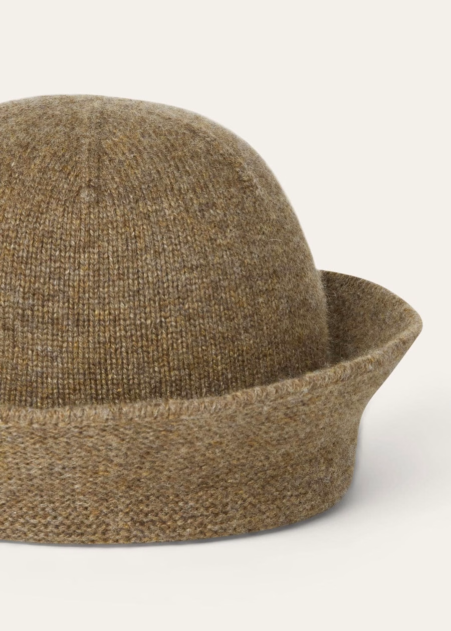 Tundra Melange Cashmere Pastore Hat