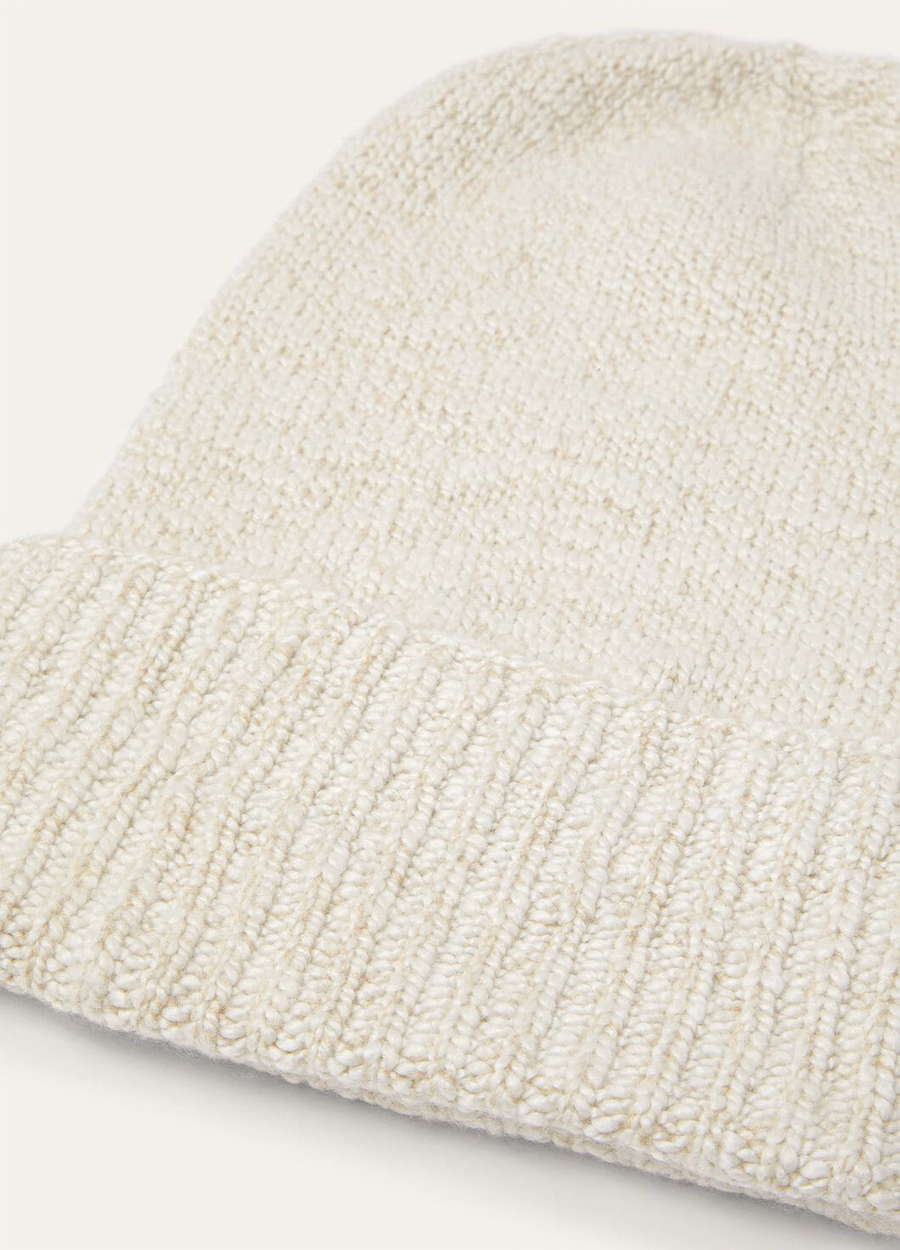 Gnifetti Beanie Cashmere Nougat/Biscuit Melange