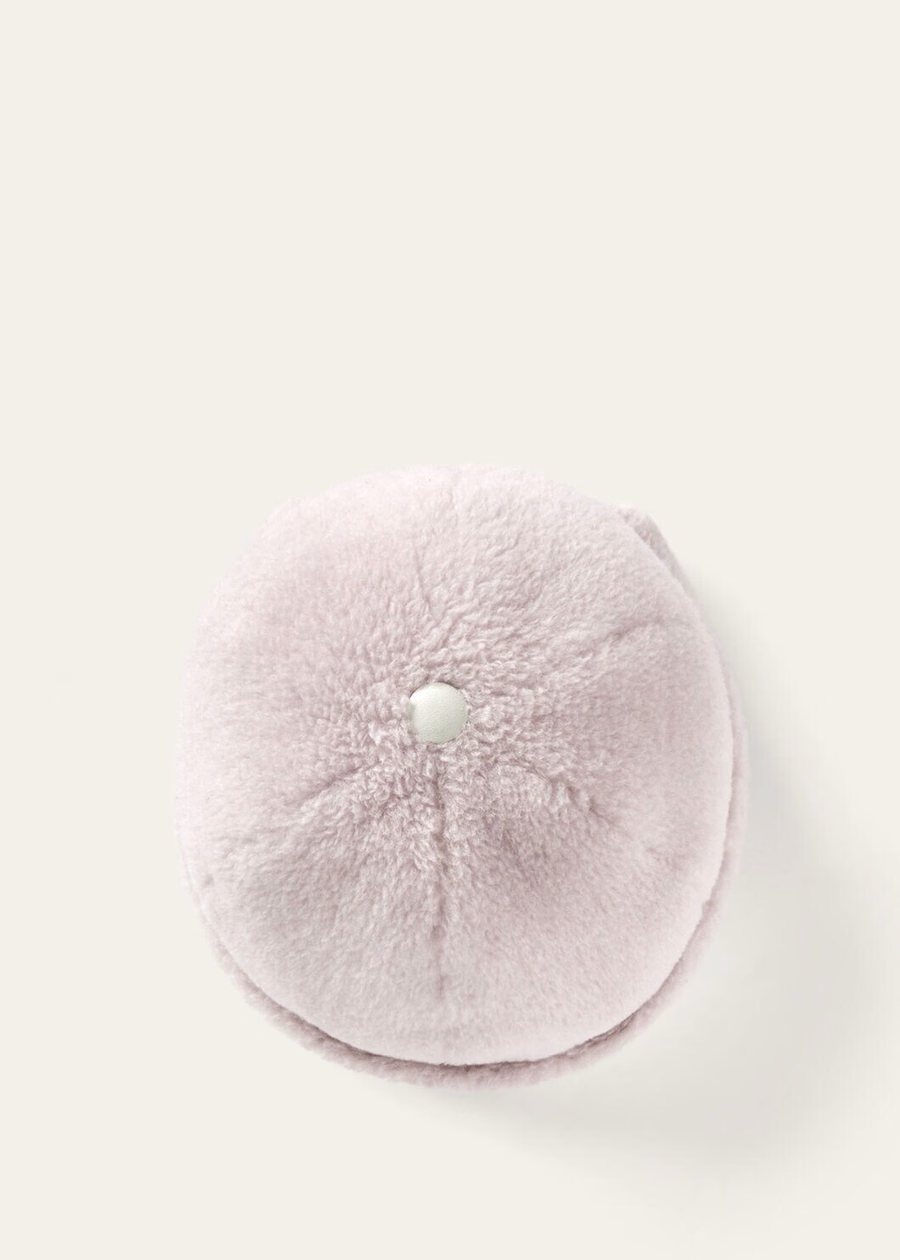 Tourmaline Pink Cashmere Silk Beanie Hat