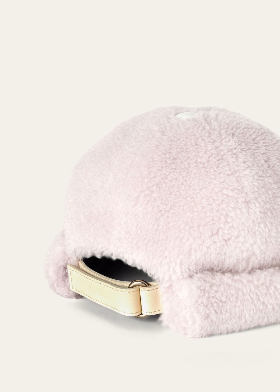 Tourmaline Pink Cashmere Silk Beanie Hat