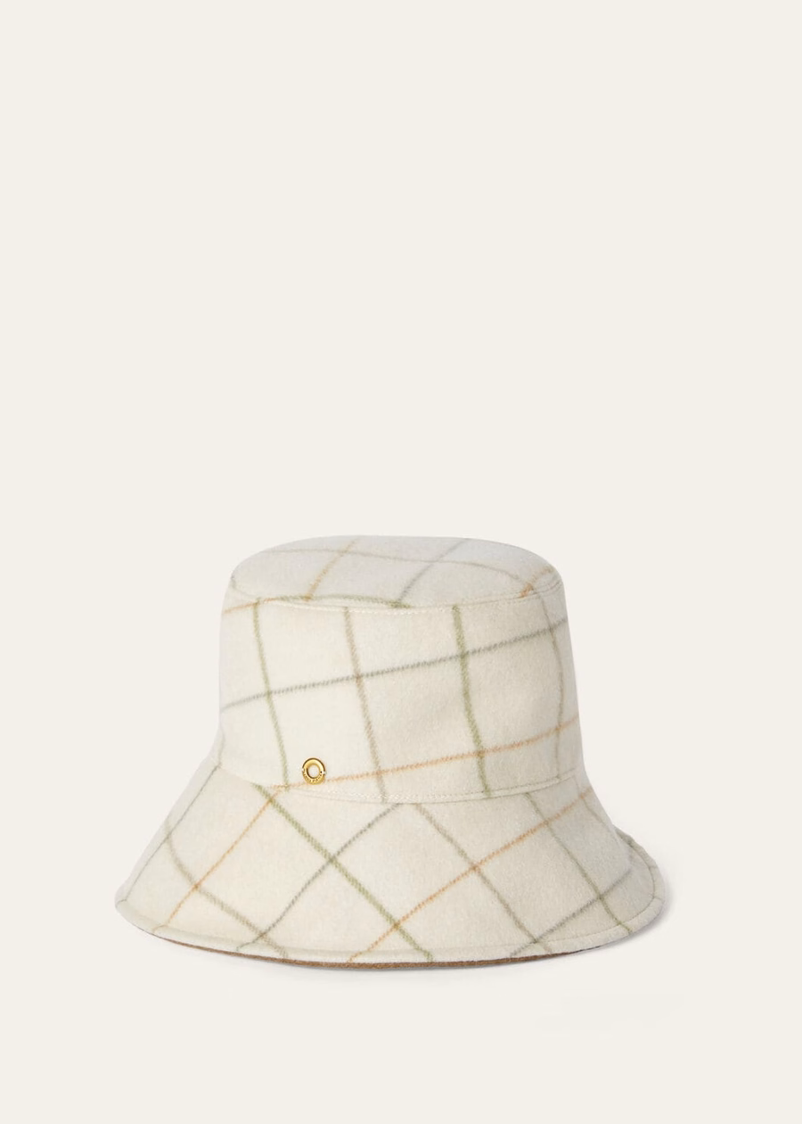Zita Cashmere Hat - Rain System® Caramel Brown/Belt