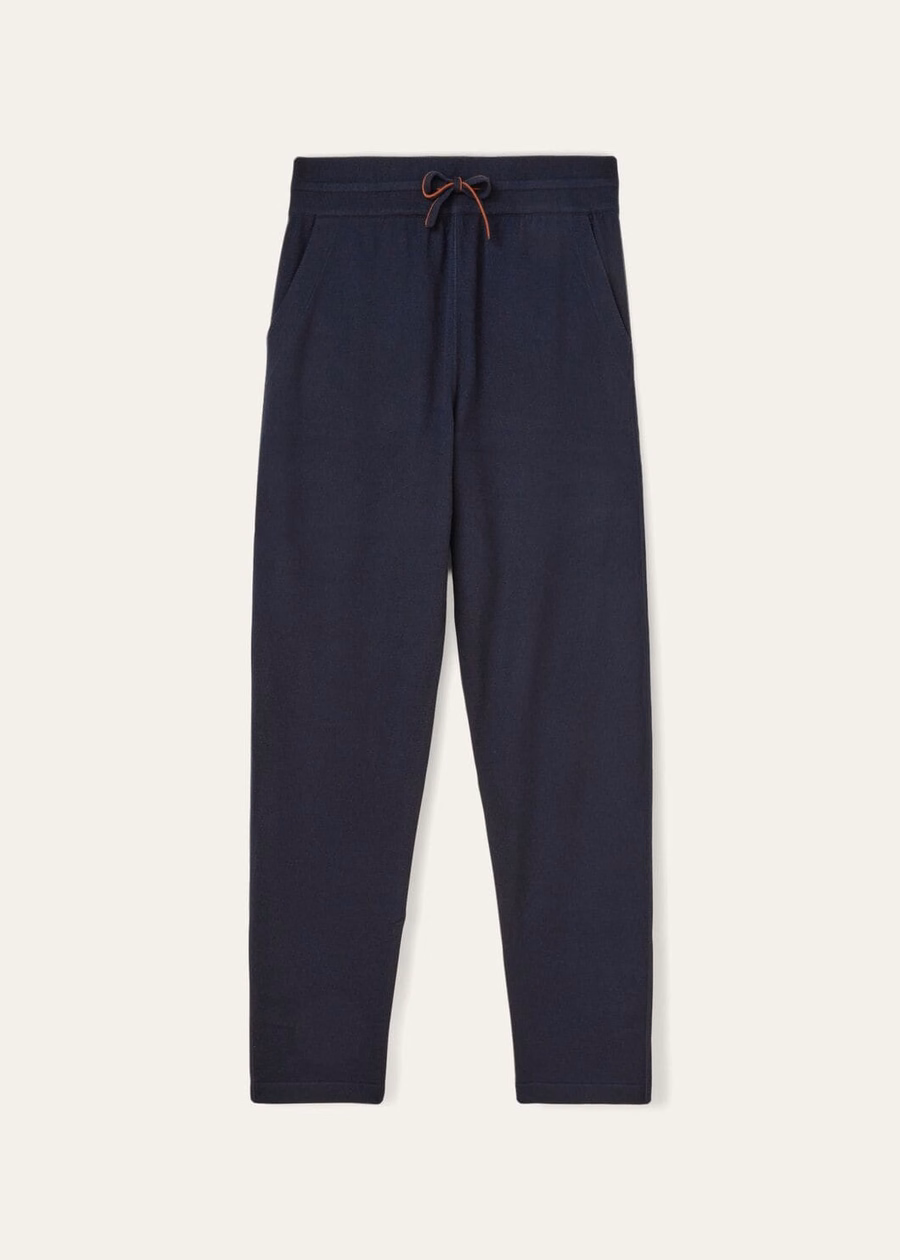 Merano Baby Cashmere Pants Navy Blue