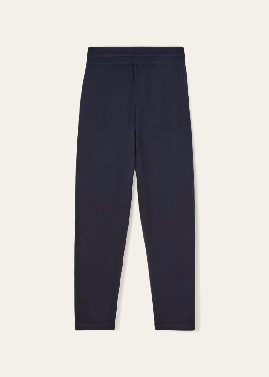 Merano Baby Cashmere Pants Navy Blue