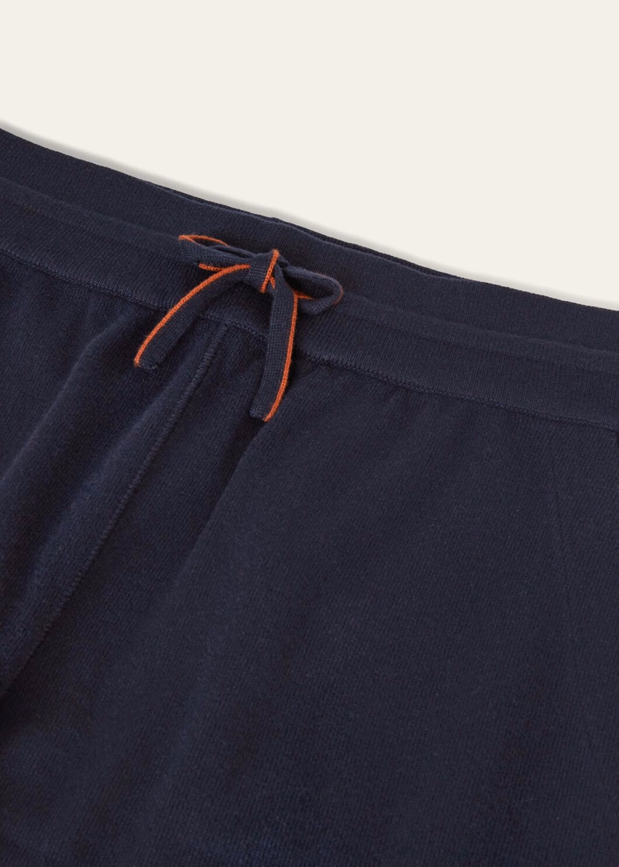 Merano Baby Cashmere Pants Navy Blue