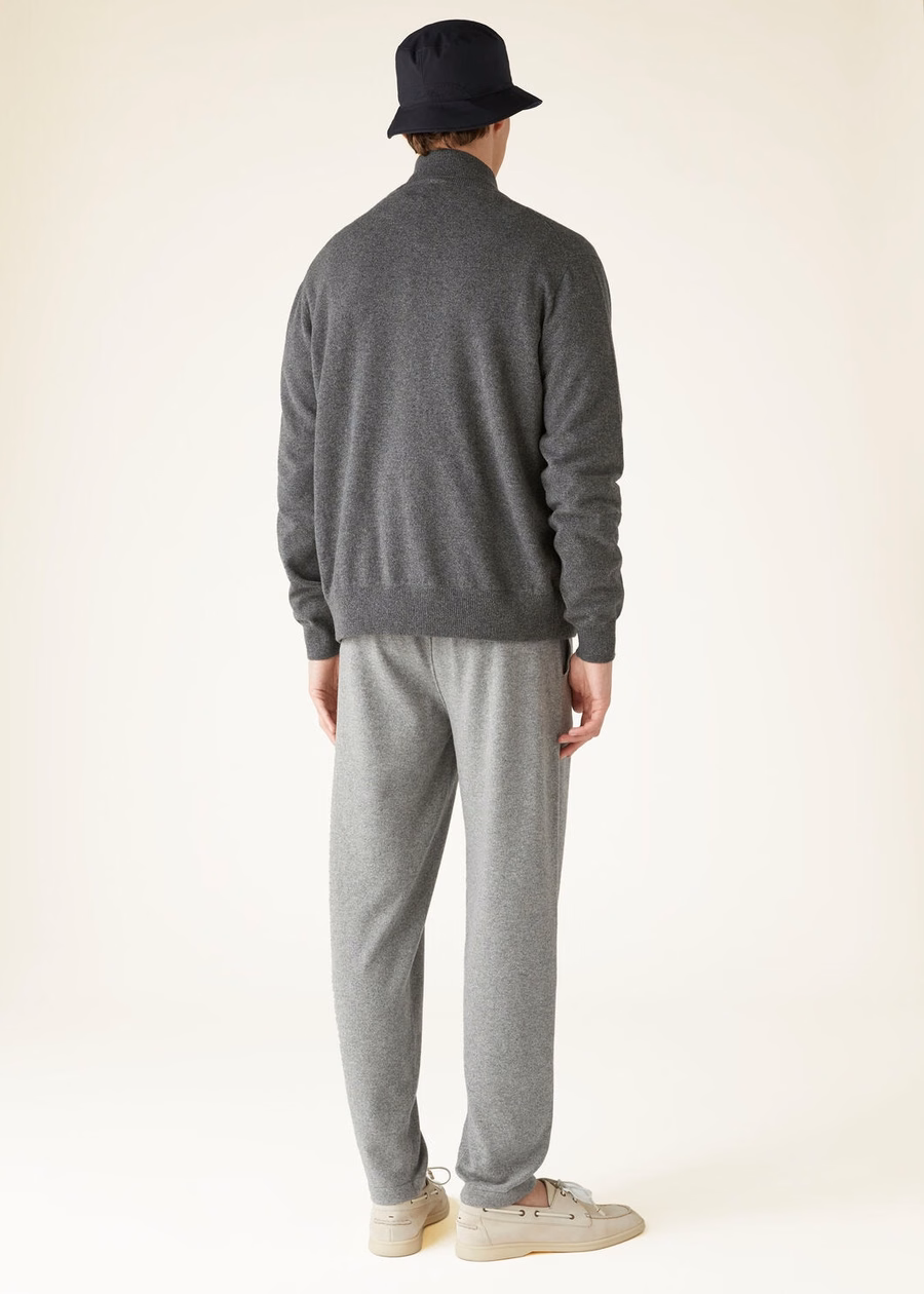Merano Baby Cashmere Flannel Melange Pants