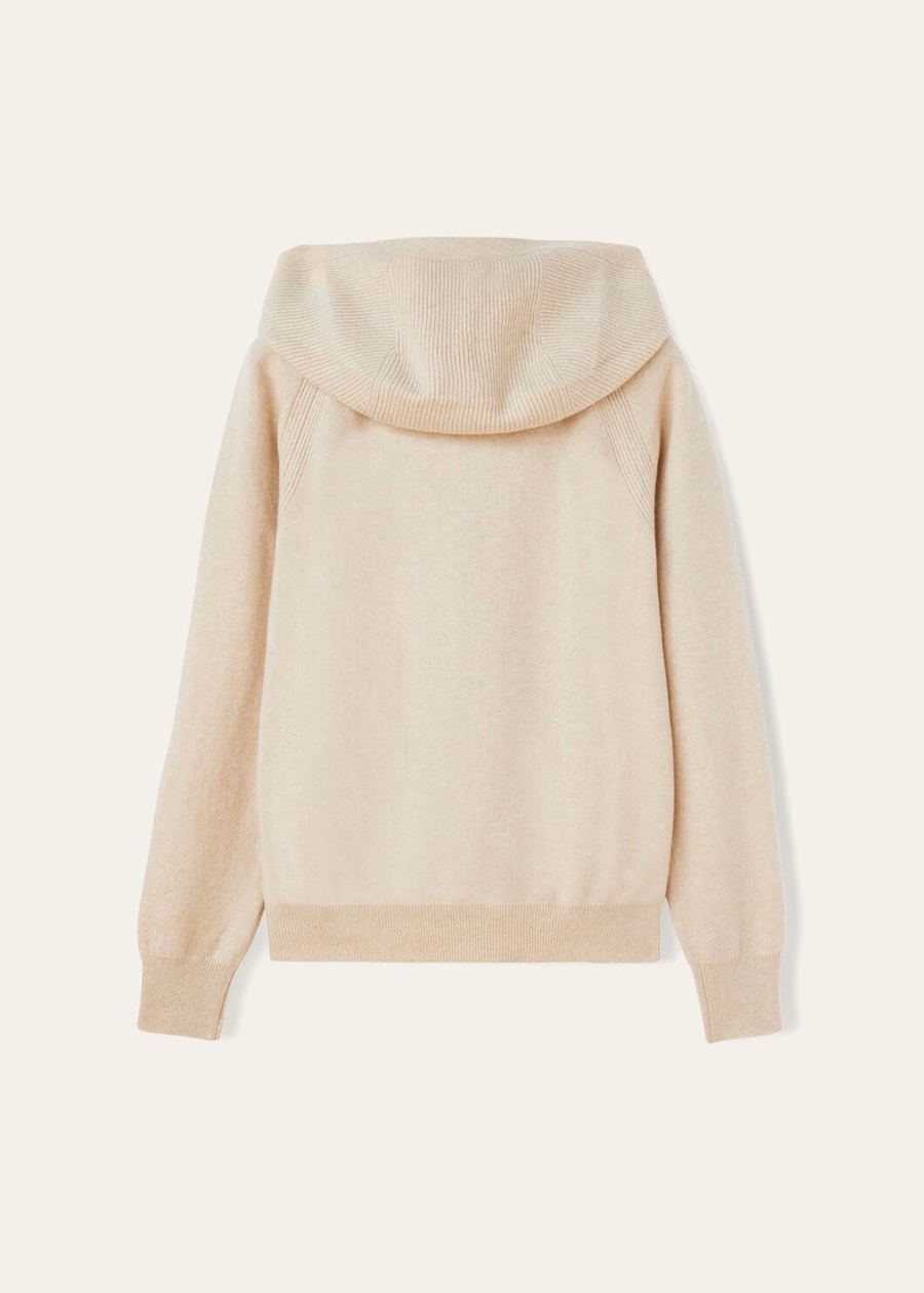 Merano Bomber Baby Cashmere Melange natural