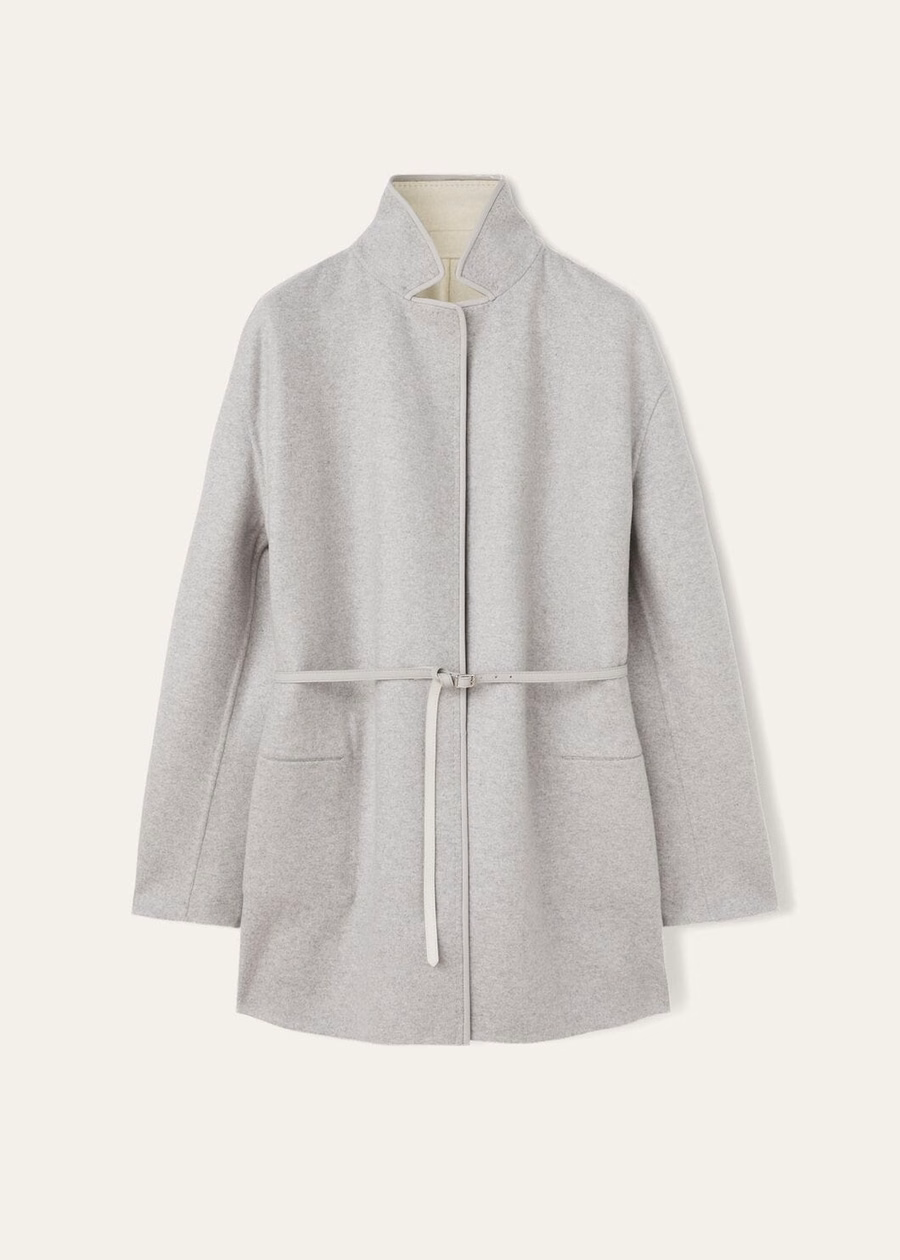 Jimi Baby Cashmere Jacket Sirius Melange/Grey