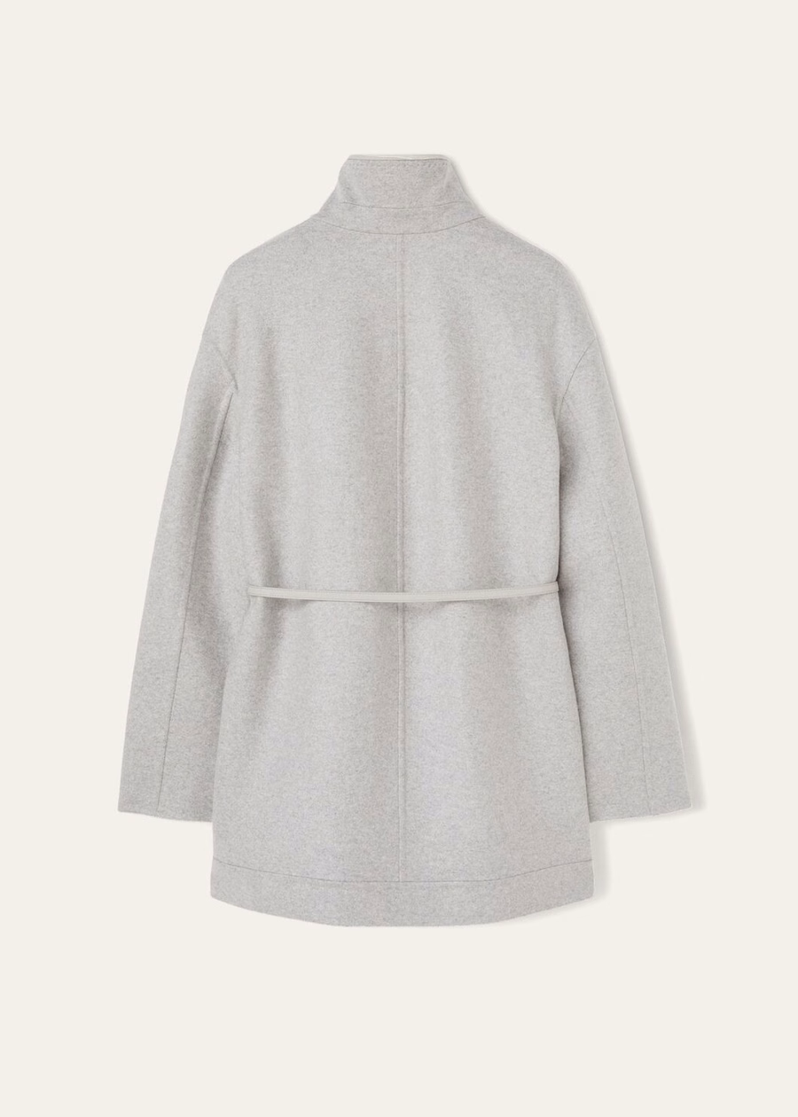Jimi Baby Cashmere Jacket Sirius Melange/Grey