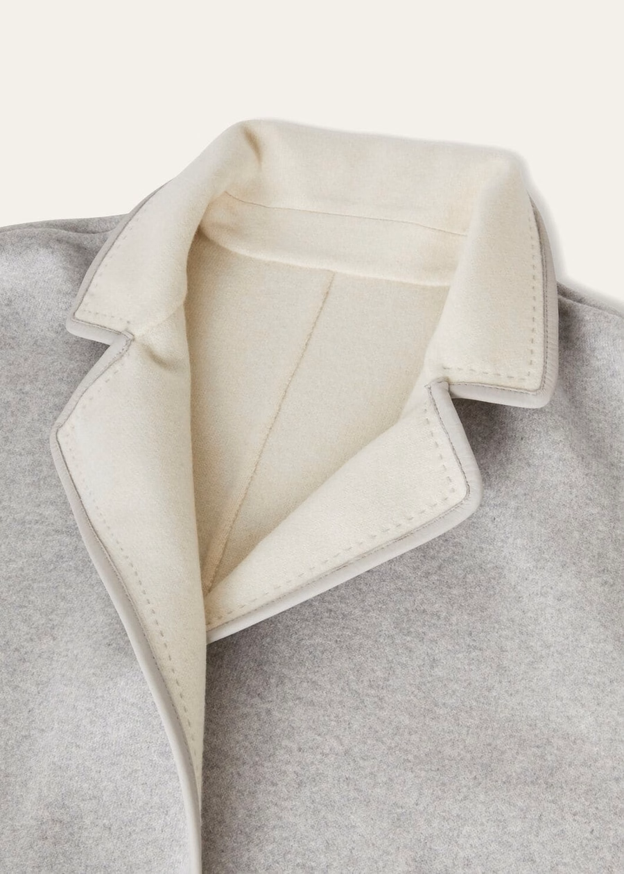 Jimi Baby Cashmere Jacket Sirius Melange/Grey