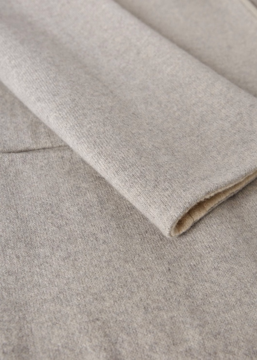 Jimi Baby Cashmere Jacket Sirius Melange/Grey