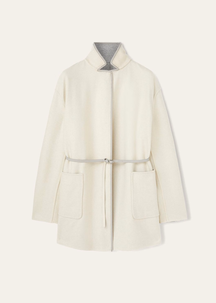 Jimi Baby Cashmere Jacket Sirius Melange/Grey