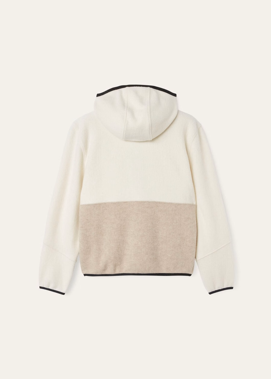 Terminillo Cashmere Nougat/Kasha Melange Hoodie