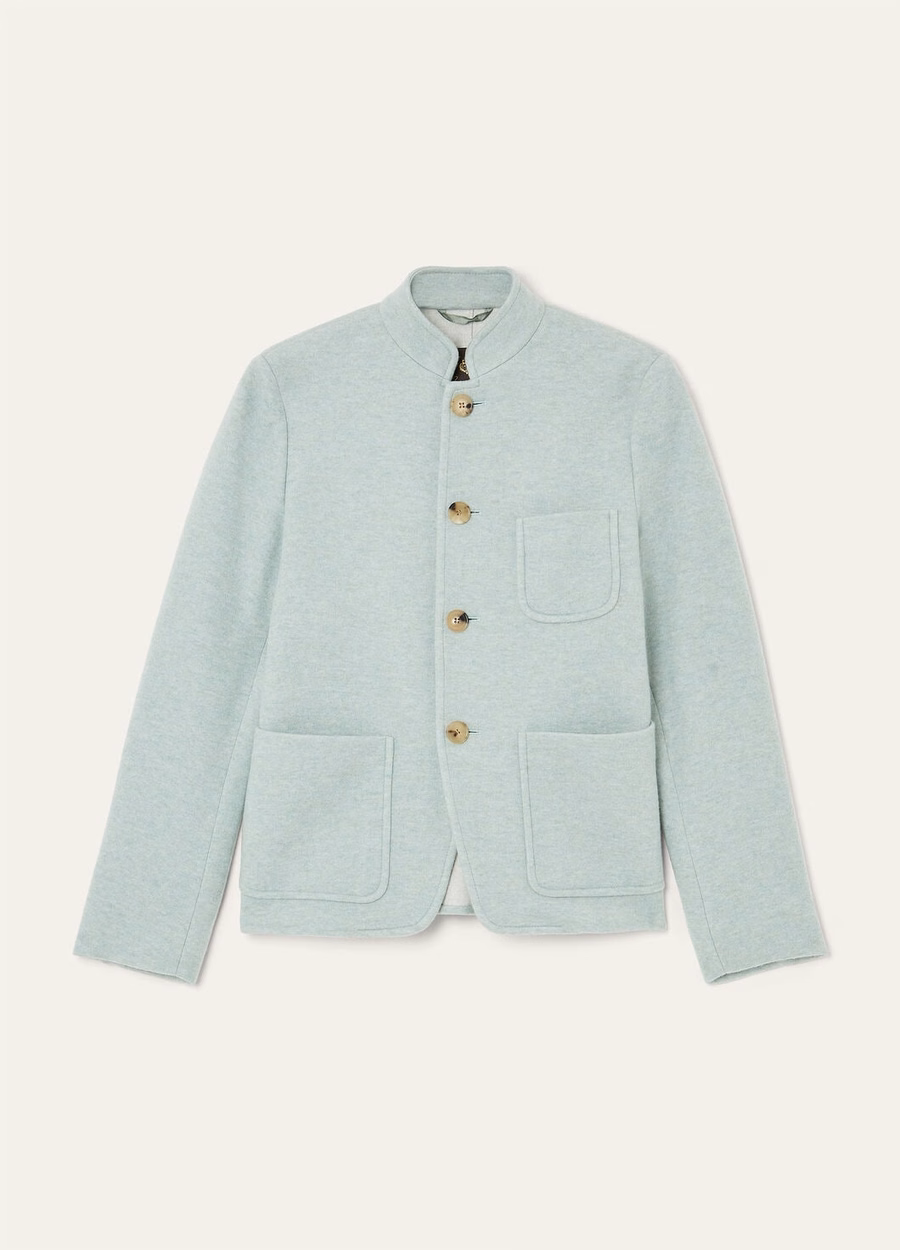 Mini Spagna Jersey Jacket Novalis Turmaline Green Melange