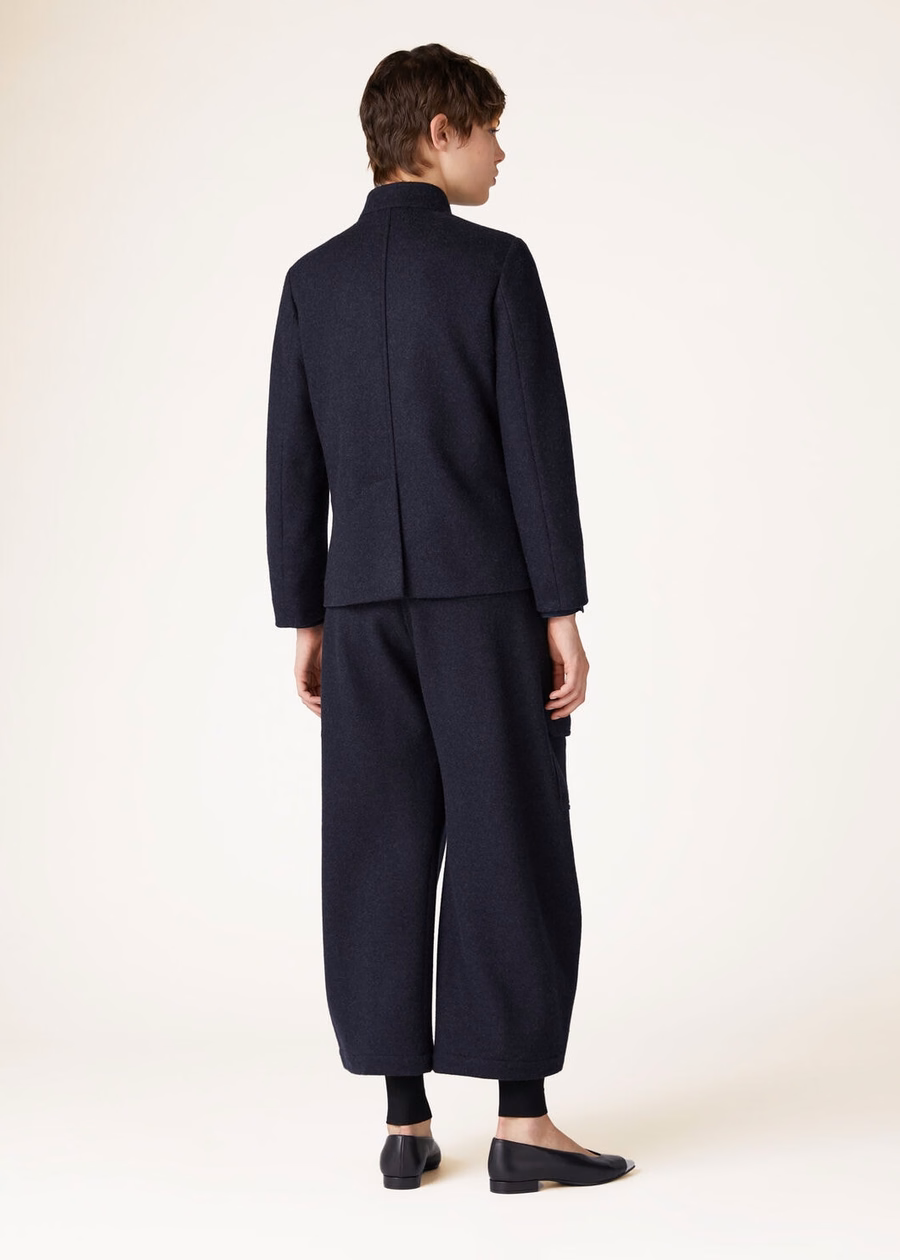 Spagna Mini Jersey Jacket Novalis Navy/Grey Melange