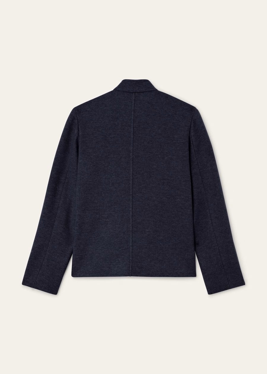 Spagna Mini Jersey Jacket Novalis Navy/Grey Melange