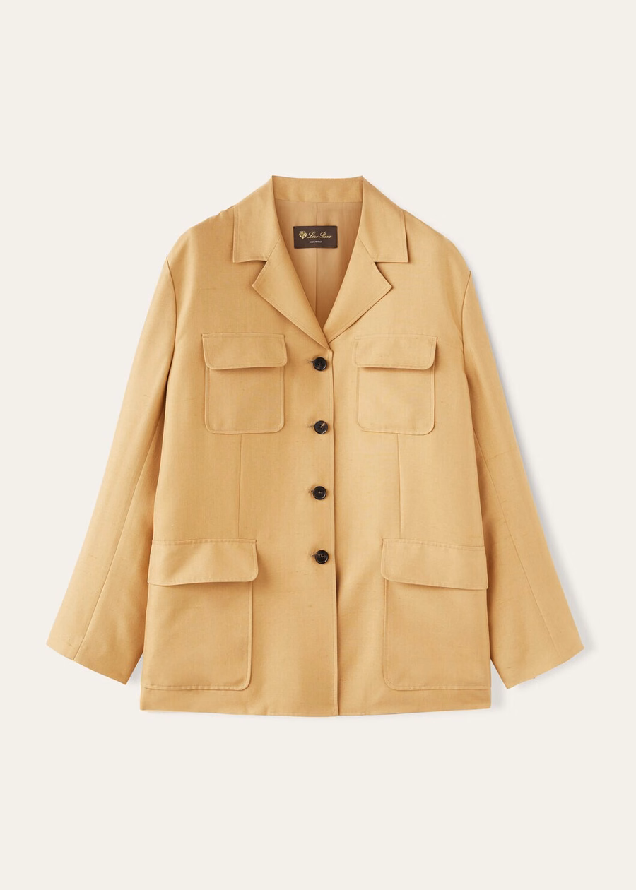 Matilde Jacket Silk Pebble