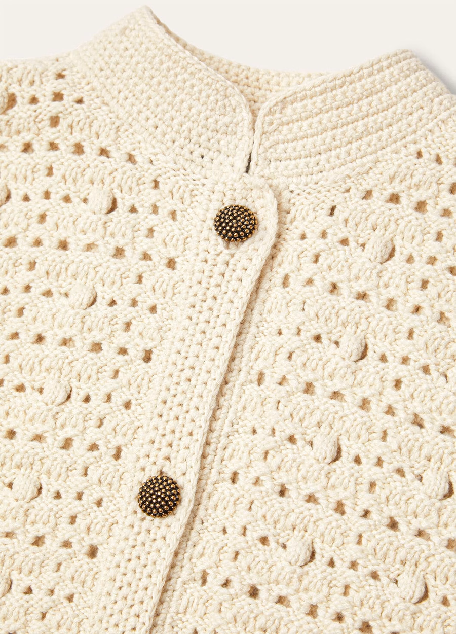 Arola ABACA Nougat Cashmere Jacket