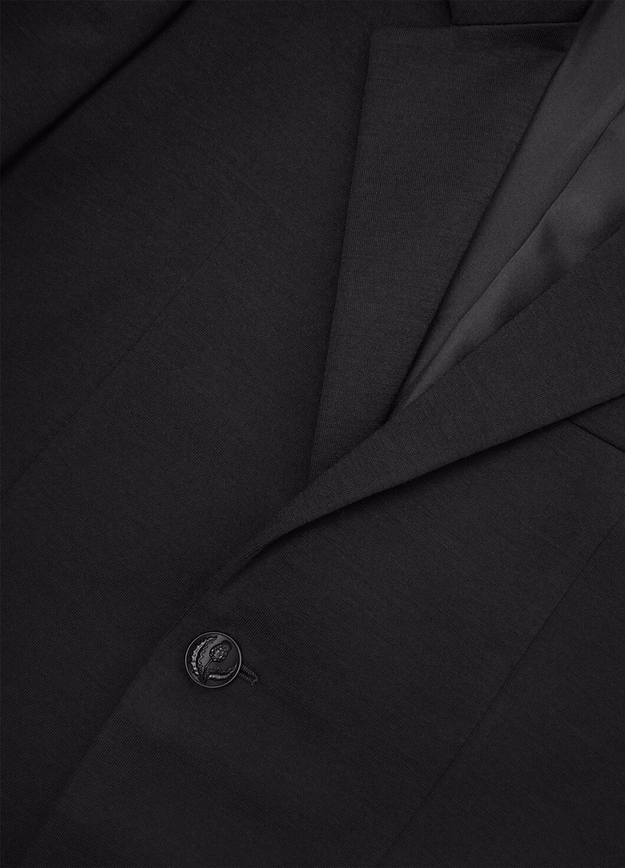 Hellen Black Virgin Wool Blazer