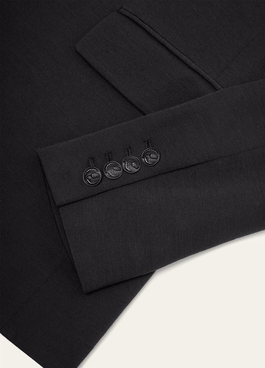 Hellen Black Virgin Wool Blazer