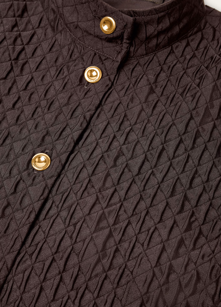 Benedetta Silk Clove Jacket
