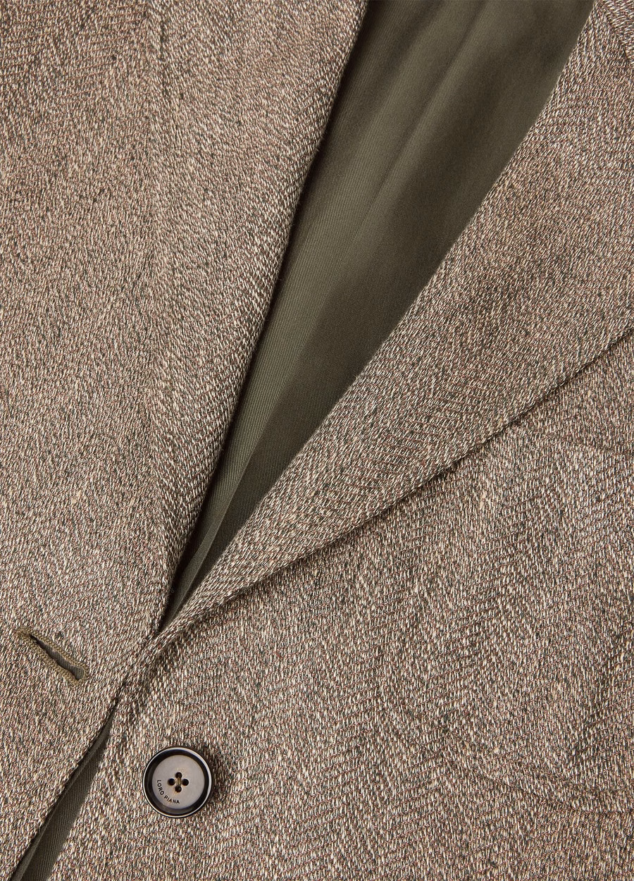 Eleanor Blazer Linen Cherry Vin/Clear Oyster/Watercresson