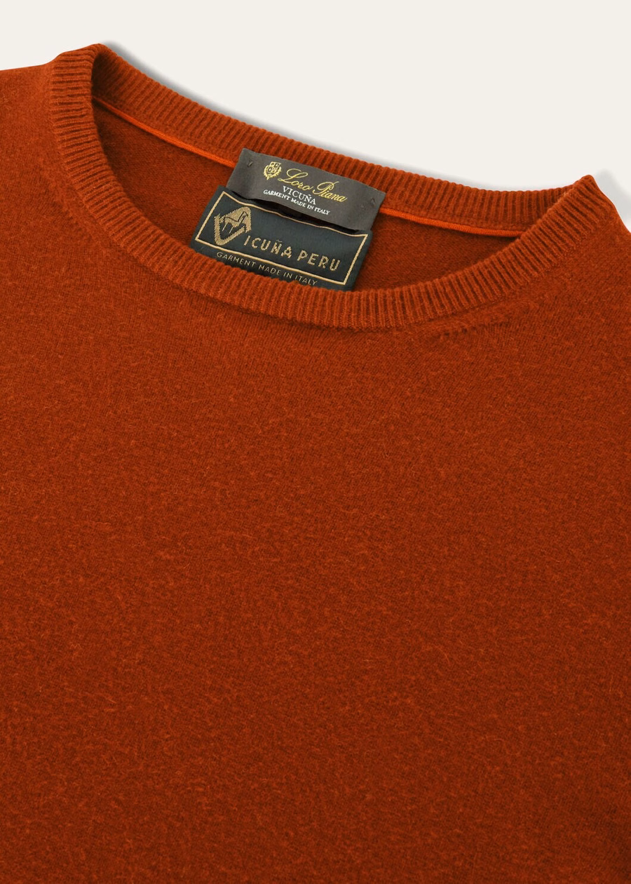 Classic Crewneck Vicuña Rust