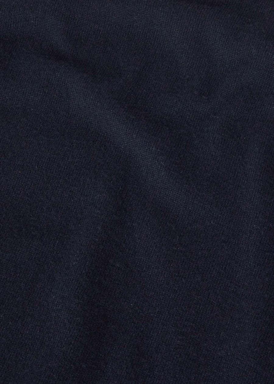 Classic Turtleneck Baby Cashmere Navy Blue
