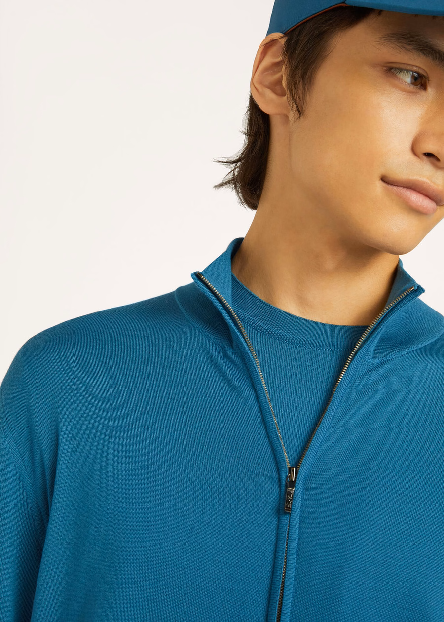 The Gift of Kings® GINGER POWDER Zip-up Bomber Jacket
