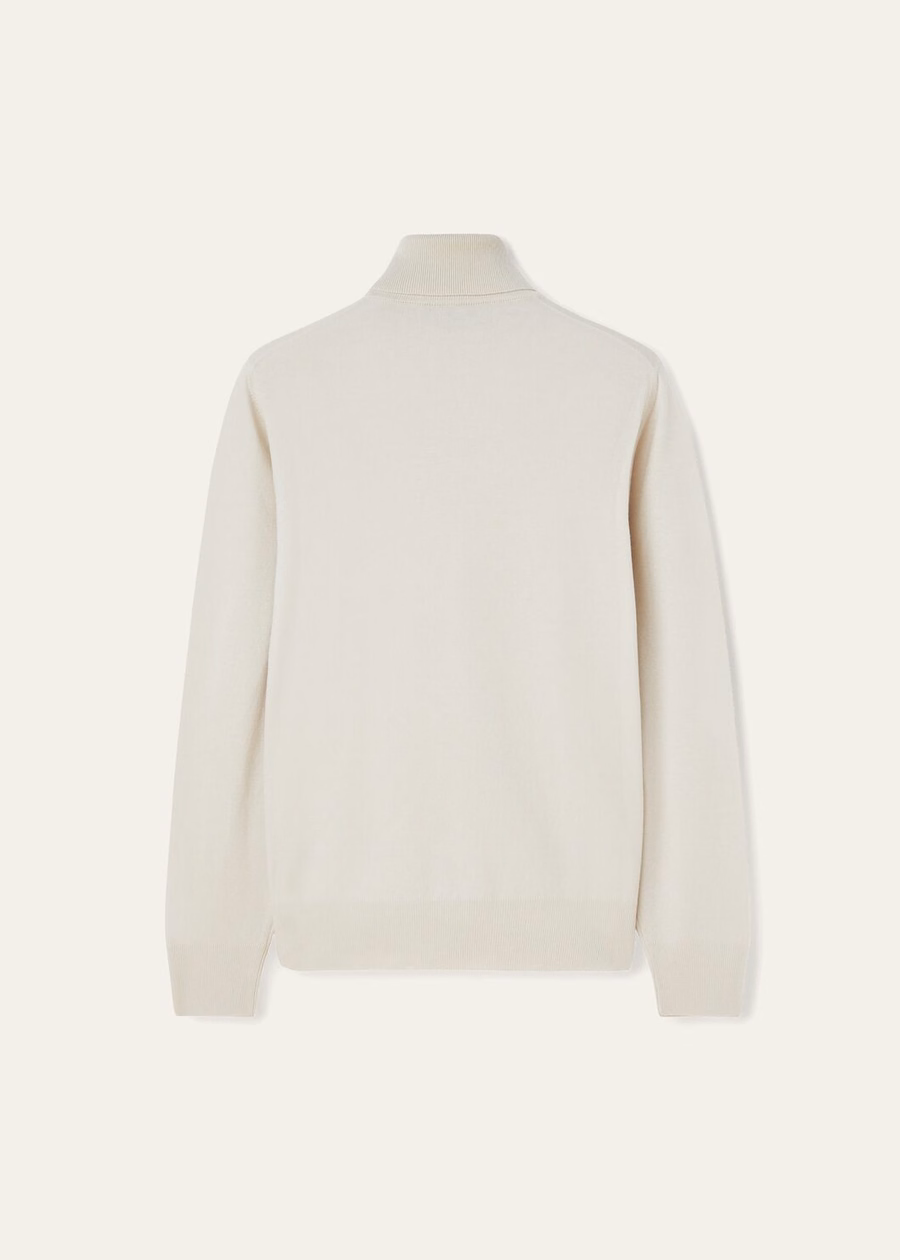 Turtleneck Baby Cashmere Icy Grey