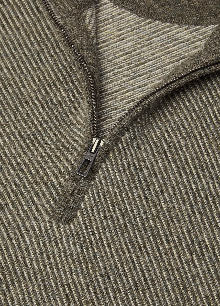 Roadster Sweater Mezzocollo Cashmere Dark Maple