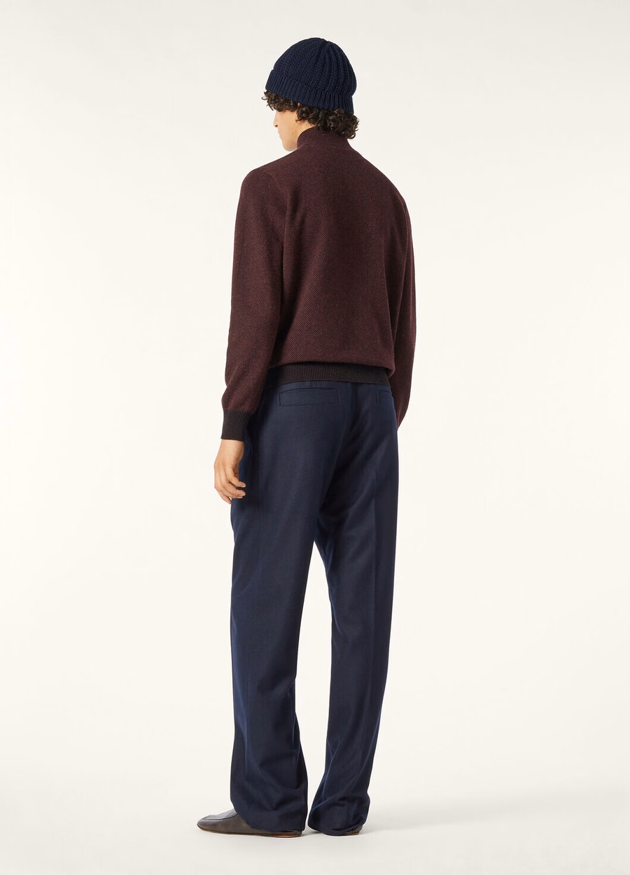 Roadster Mezzocollo Cashmere Brad Honey Sweater