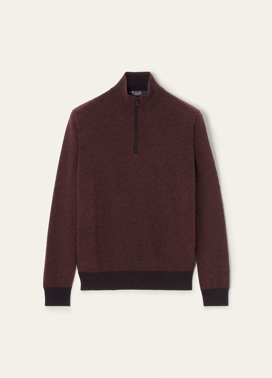 Roadster Mezzocollo Cashmere Brad Honey Sweater