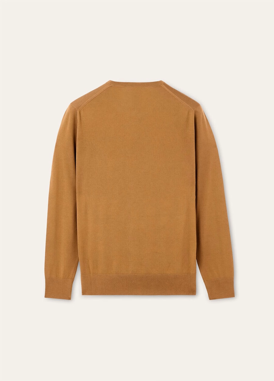 Wish® Wool Camel Oasis Melange Crewneck T-Shirt