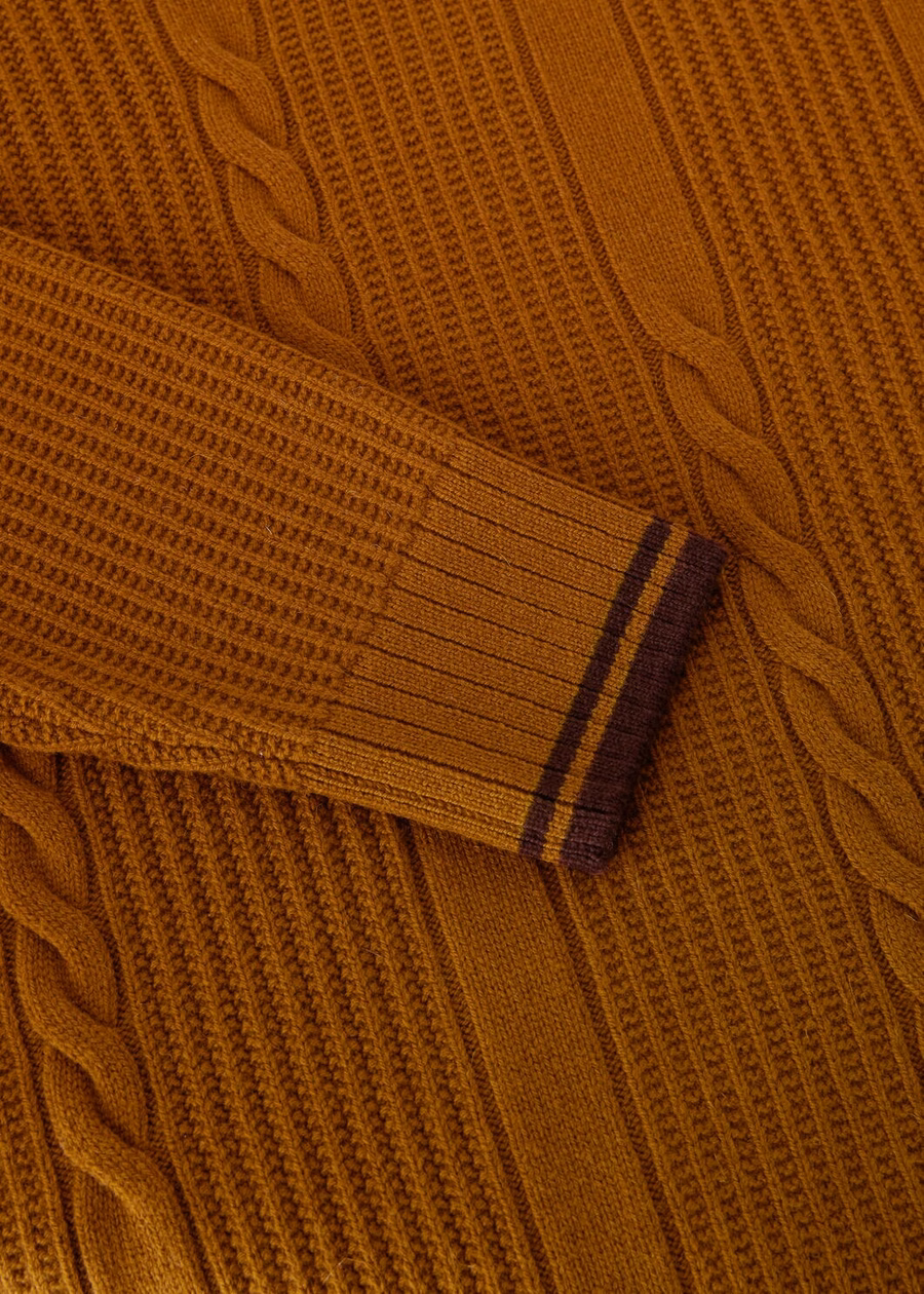 Tunari Crewneck Vicuña New Moroccan Yellow