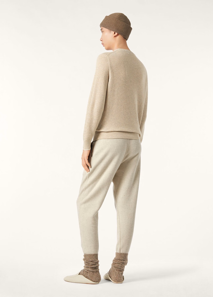 City Pull Crewneck Baby Cashmere Magnolia Petals