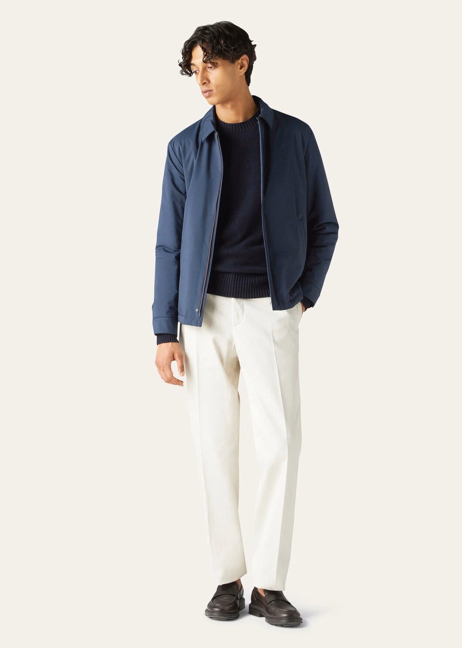 Parksville Crewneck Baby Cashmere Navy