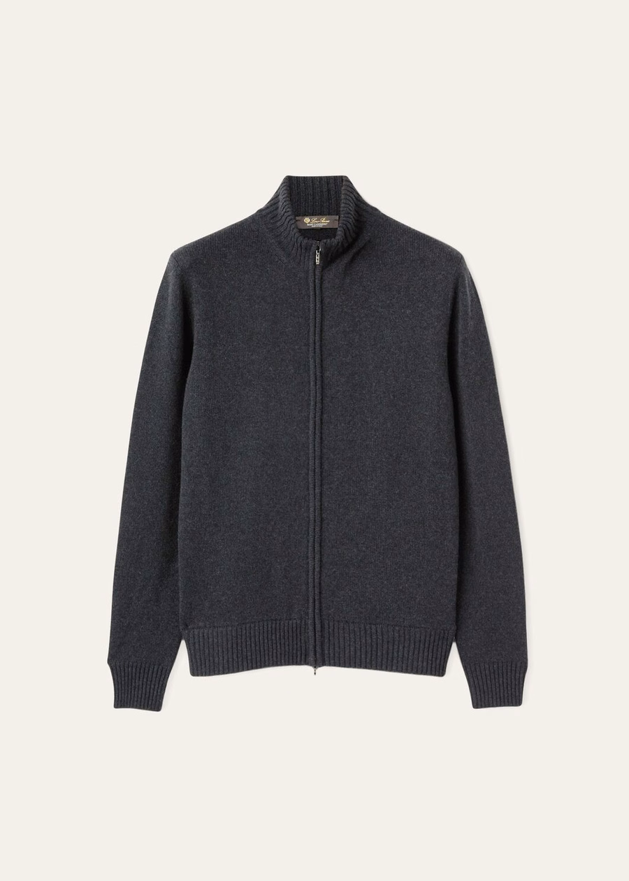 Parksville Bomber Jacket Baby Cashmere Black/Grey Melange