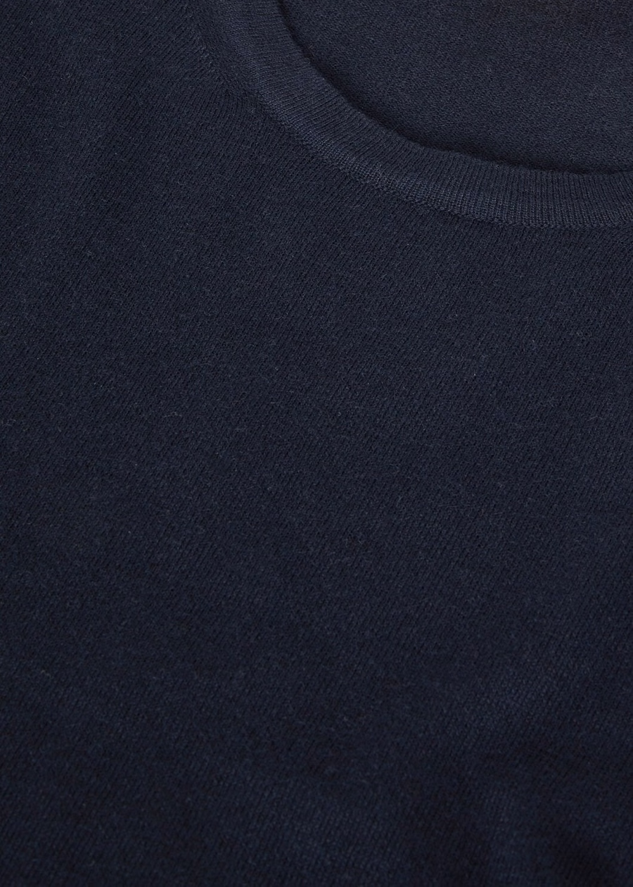 Cash Light Crewneck Cashmere Navy Blue