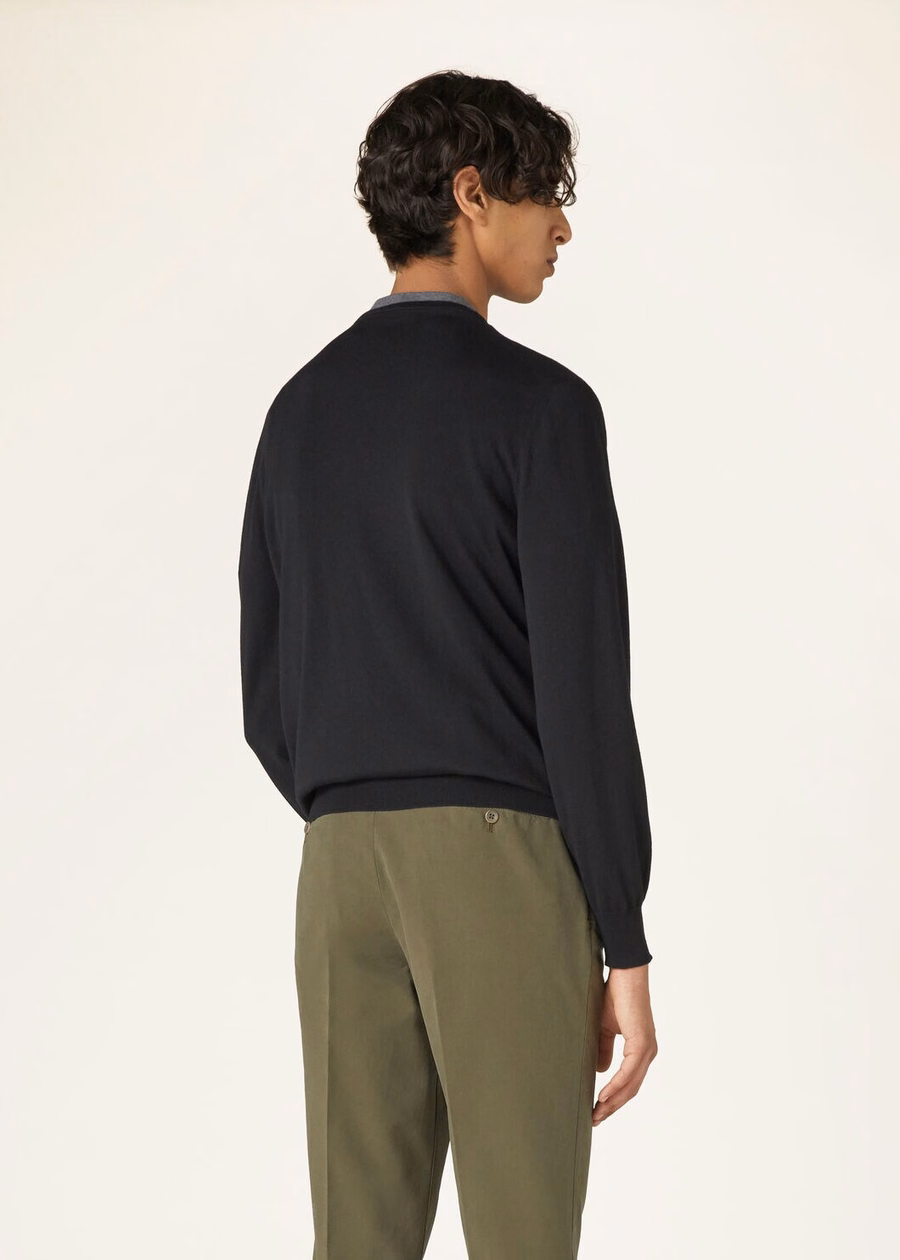 Cash Light Crewneck Cashmere Black