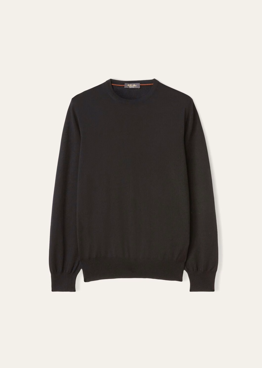 Cash Light Crewneck Cashmere Black