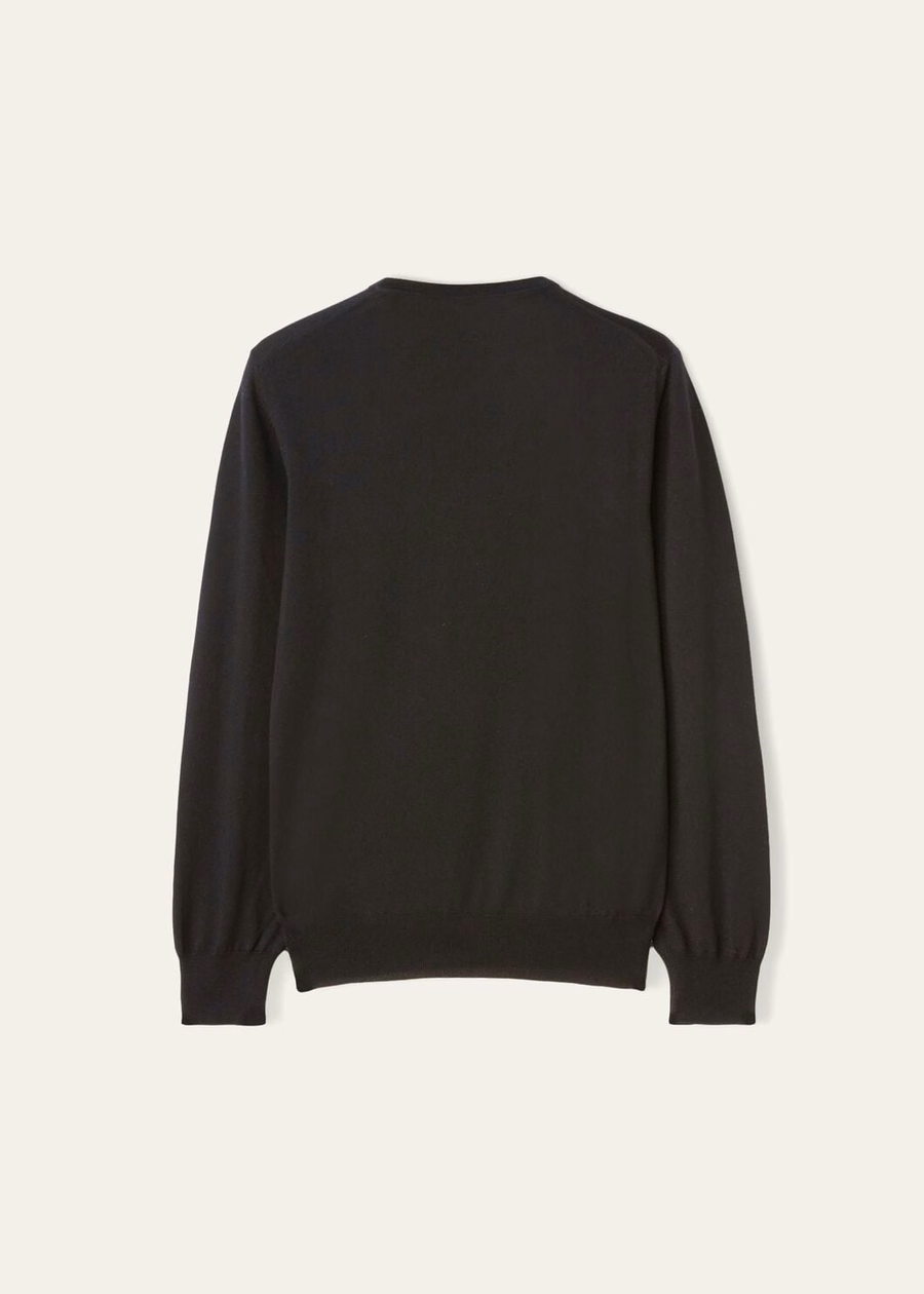 Cash Light Crewneck Cashmere Black