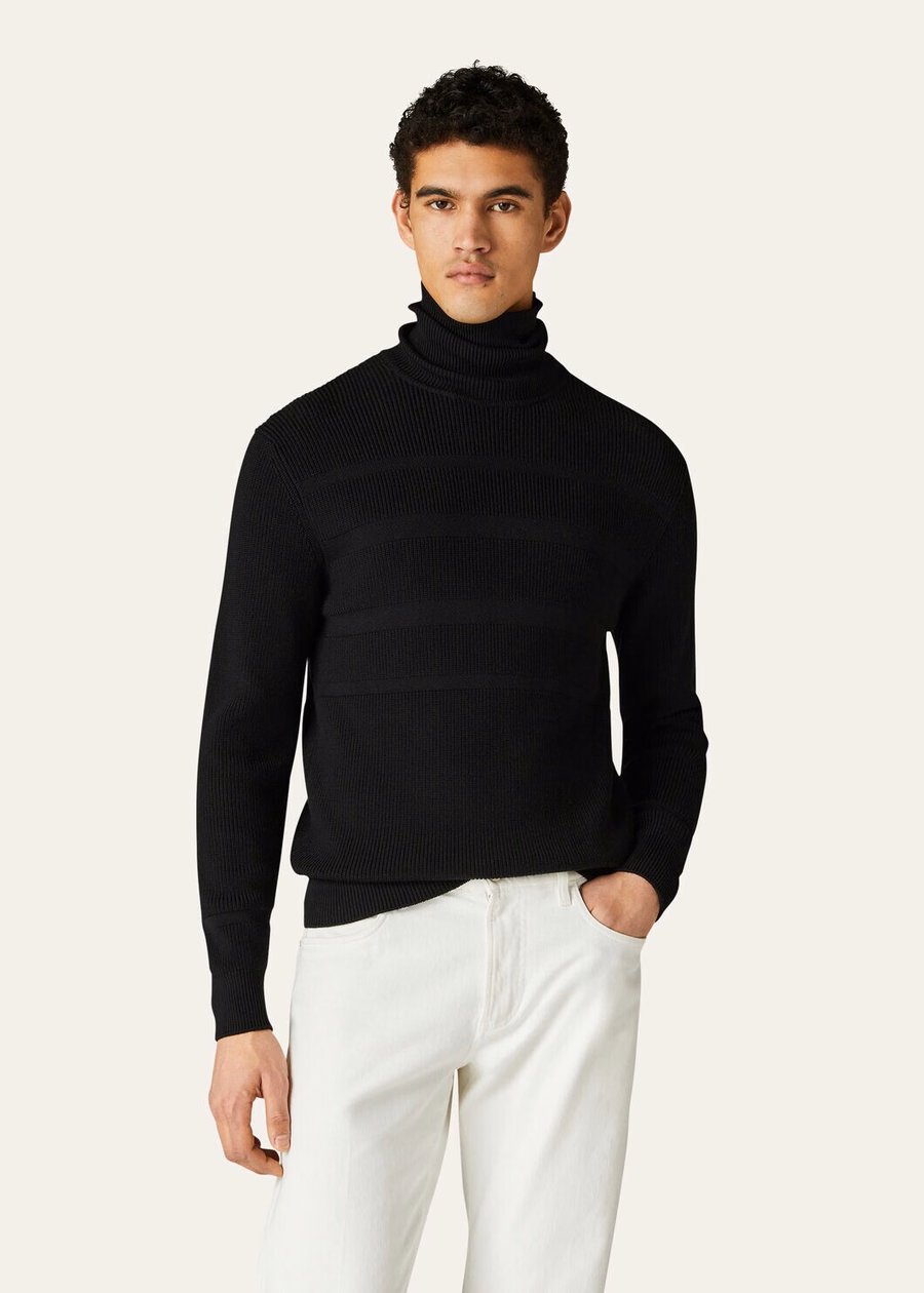Heron Turtleneck The Gift of Kings® Black
