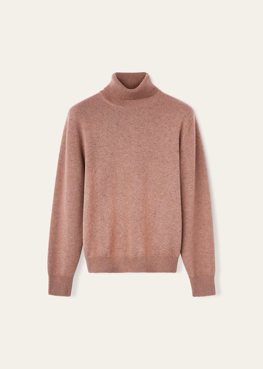 Loro Turtleneck Cashmere Red Sand Mel