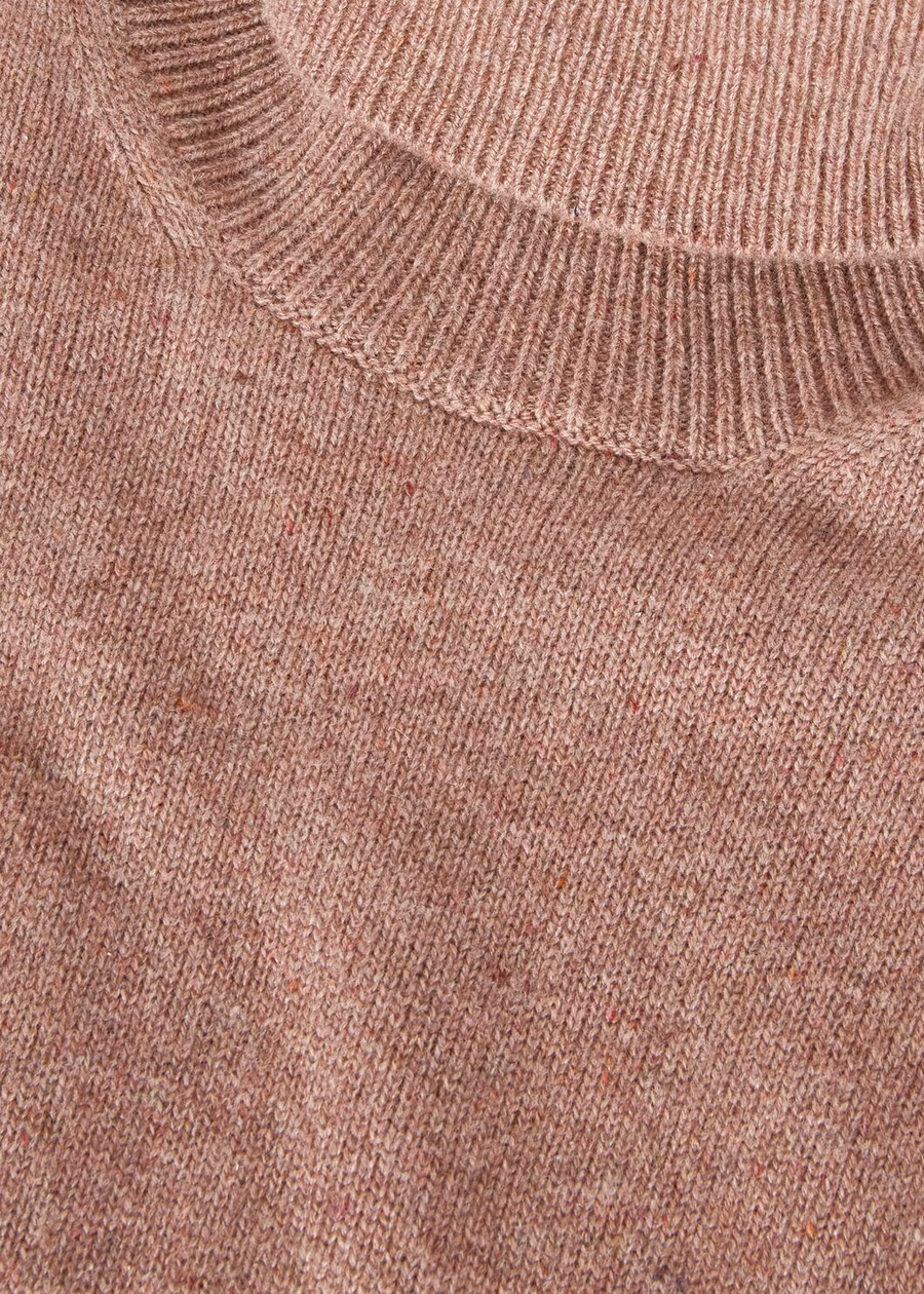 Loro Turtleneck Cashmere Red Sand Mel