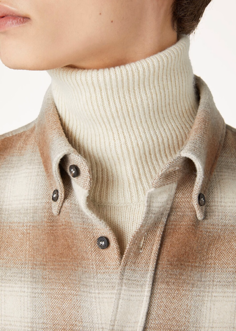Loro Turtleneck Cashmere Pure Dunes Mel