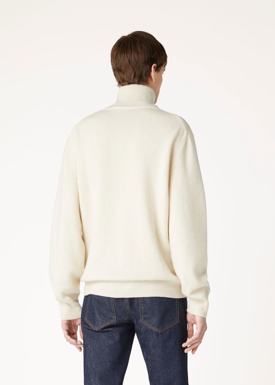 Loro Turtleneck Cashmere Pure Dunes Mel