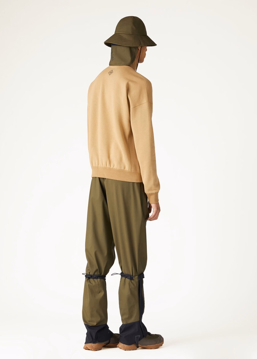 Larecchio Sweater Cotton Cashmere Golden Carpentry