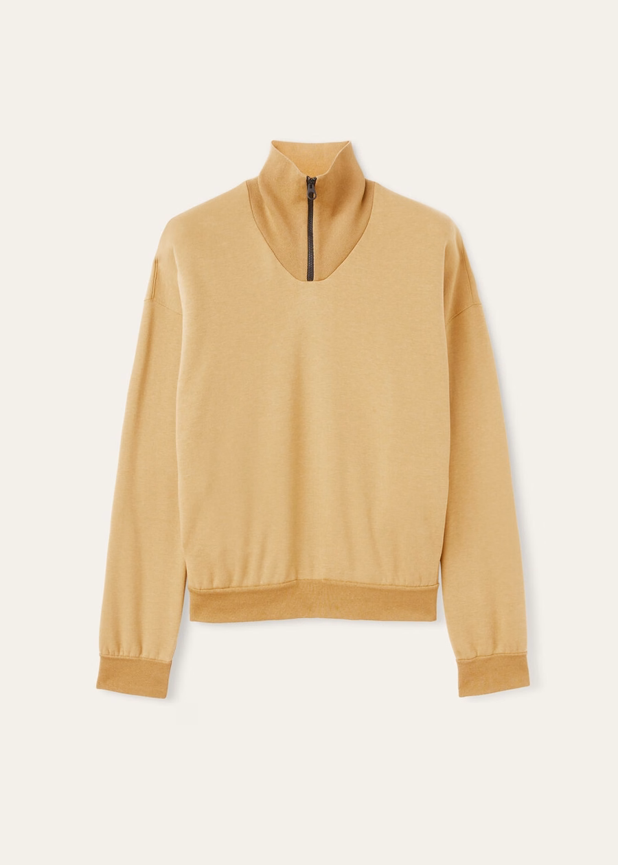Larecchio Sweater Cotton Cashmere Golden Carpentry