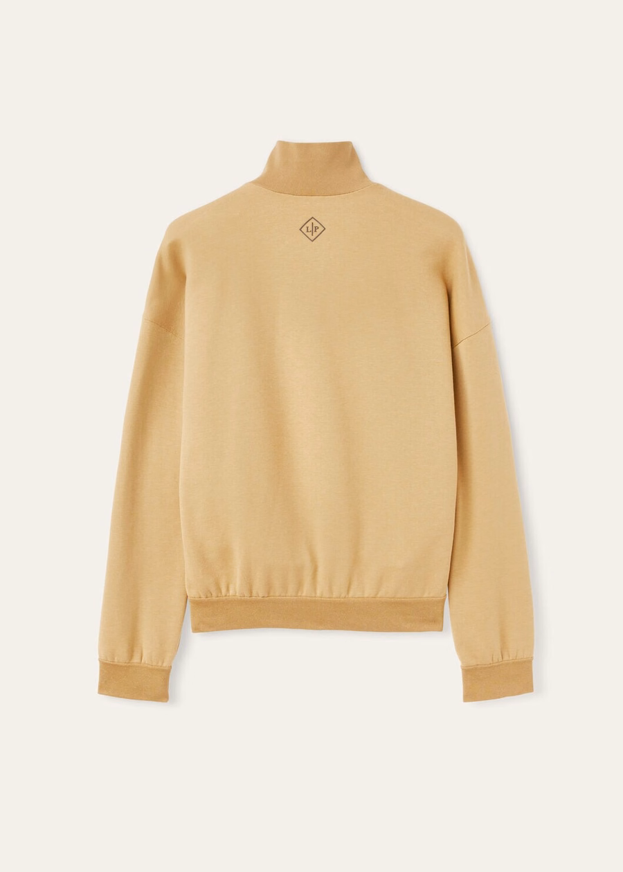 Larecchio Sweater Cotton Cashmere Golden Carpentry