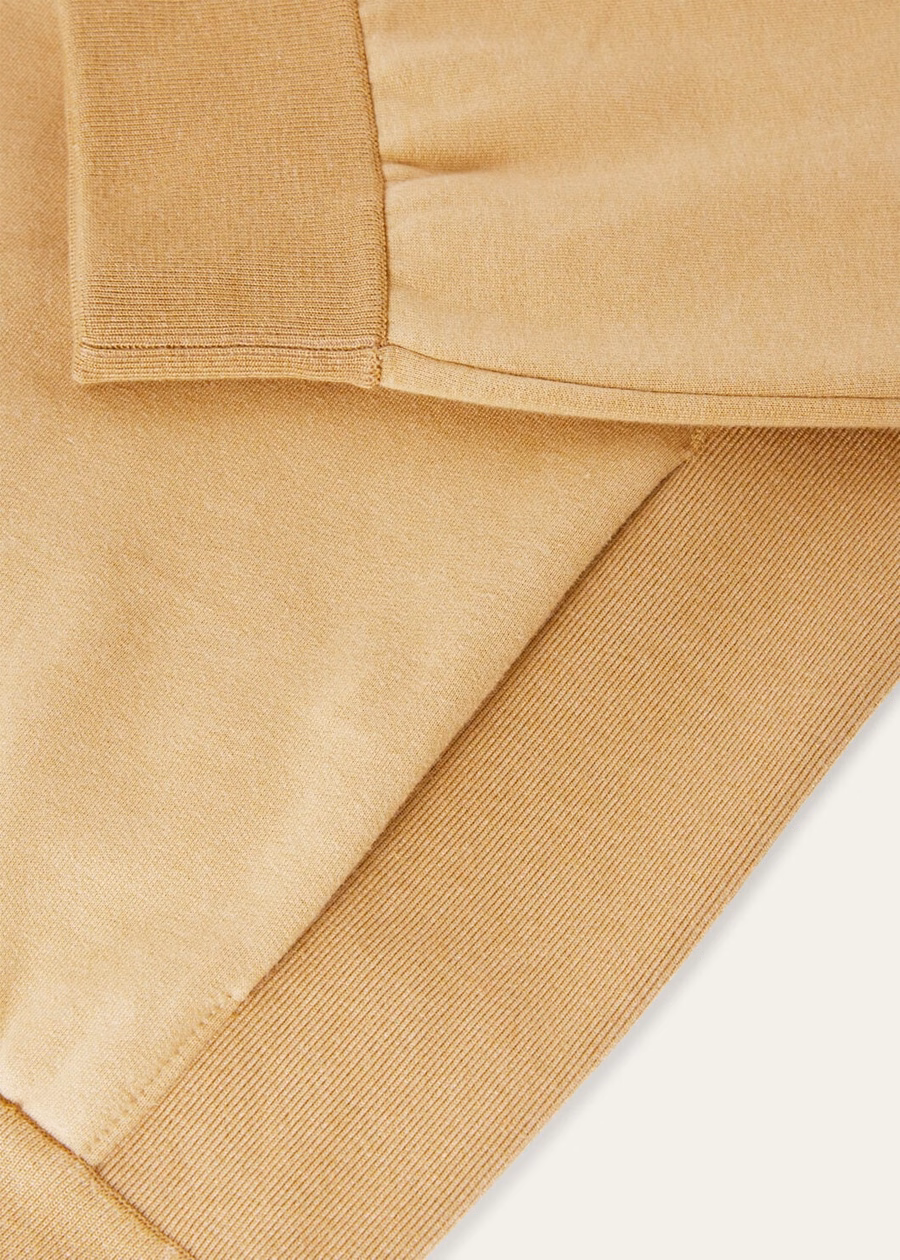 Larecchio Sweater Cotton Cashmere Golden Carpentry